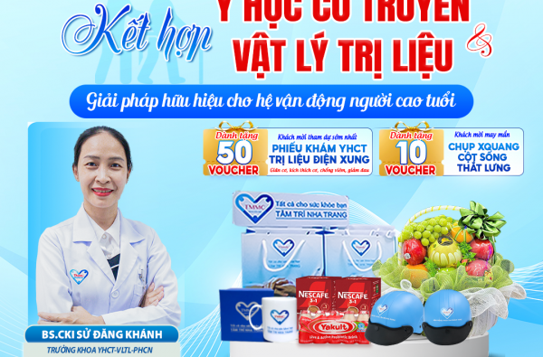  HỘI THẢO THÁNG 8: KẾT HỢP Y HỌC CỔ TRUYỀN & VẬT LÝ TRỊ LIỆU – GIẢI PHÁP HỮU HIỆU CHO HỆ VẬN ĐỘNG NGƯỜI CAO TUỔI