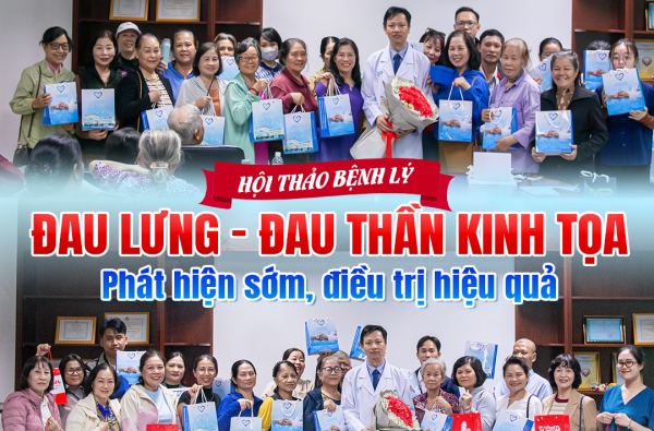  KHỞI ĐỘNG HỘI THẢO ĐẦU NĂM 2026: ĐAU LƯNG,  ĐAU THẦN KINH TỌA - PHÁT HIỆN SỚM, ĐIỀU TRỊ HIỆU QUẢ