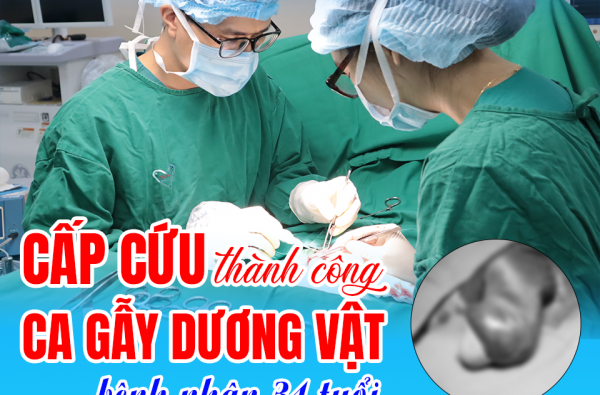 ​CẤP CỨU THÀNH CÔNG CA GÃY D.Ư.Ơ.N.G V.Ậ.T CHO BỆNH NHÂN 34 TUỔI