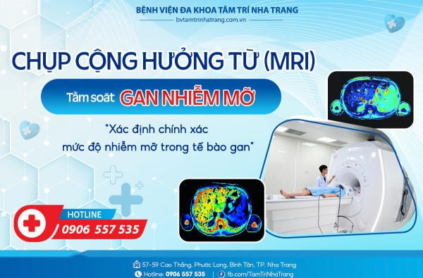 TẦM SOÁT GAN NHIỄM MỠ BẰNG PHƯƠNG PHÁP CỘNG HƯỞNG TỪ (MRI)