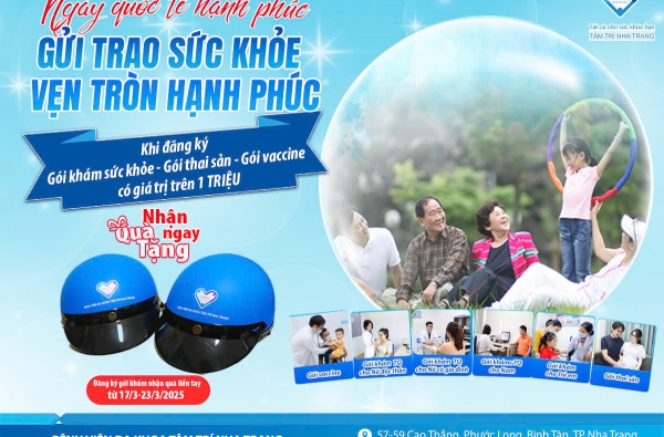 TRAO GỬI SỨC KHỎE - VẸN TRÒN HẠNH PHÚC