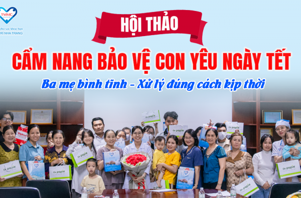 TRANG BỊ KỸ NĂNG SƠ CẤP CỨU CHO BÉ - AN TÂM ĐÓN TẾT