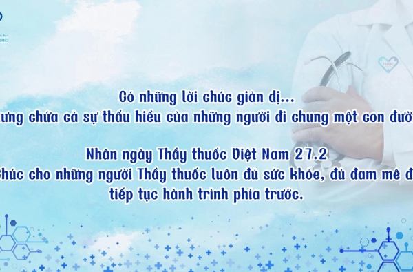 27.2 – NGÀY THẦY THUỐC VIỆT NAM ????