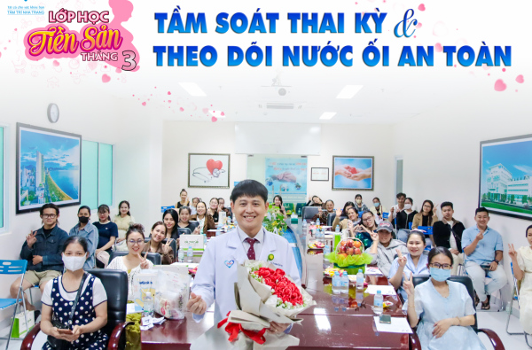 HỎI XOÁY ĐÁP XOAY CÙNG LỚP HỌC TIỀN SẢN THÁNG 3