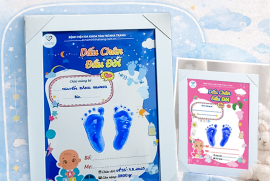 “IN DẤU CHÂN ĐẦU ĐỜI’