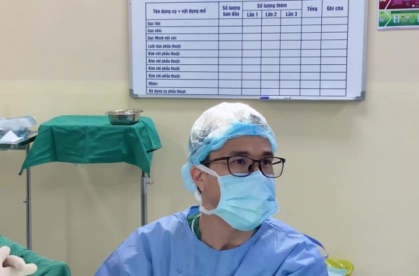 LOẠI BỎ KHỐI U TUYẾN TIỀN LIỆT 76G BẰNG NỘI SOI LASER