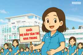 Khối Mẹ Bầu Tâm Trí Nha Trang đã sẵn sàng ra quân! Hẹn gặp Khối Không Răng tại Tầng 6 - Khoa Sản nhé!