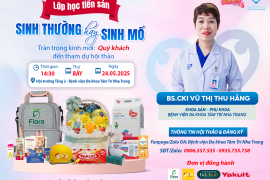 LỚP HỌC TIỀN SẢN: SINH THƯỜNG HAY SINH MỔ – LỰA CHỌN NÀO AN TOÀN VÀ PHÙ HỢP NHẤT?