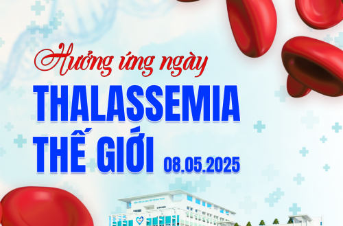 HƯỞNG ỨNG NGÀY THALASSEMIA THẾ GIỚI 8/5