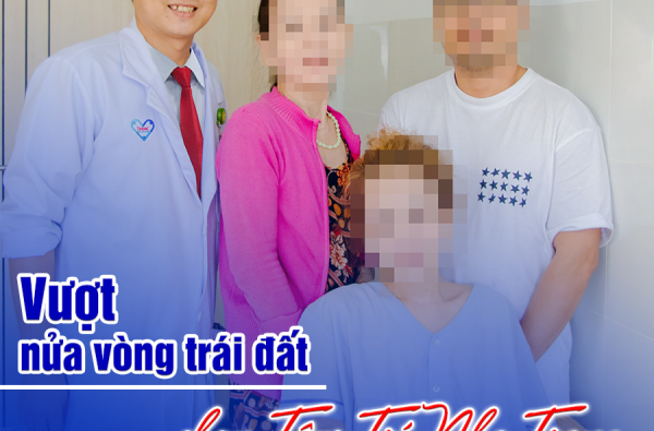 VƯỢT NỬA VÒNG TRÁI ĐẤT - CHỌN TÂM TRÍ NHA TRANG LÀ NƠI ĐIỀU TRỊ