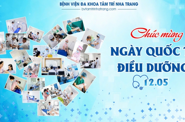 CHÚC MỪNG NGÀY QUỐC TẾ ĐIỀU DƯỠNG 12.5