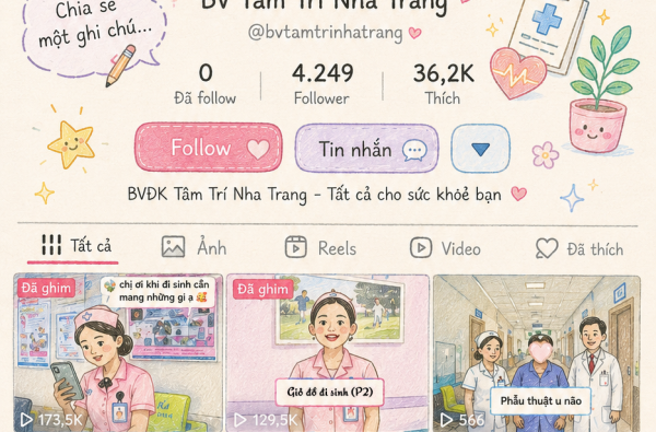 Á à, bắt gặp bạn chưa follow Tiktok BV Tâm Trí Nha Trang rồi nhé