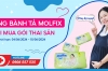 TẶNG BÀNH TẢ MOLFIX KHI MUA GÓI THAI SẢN