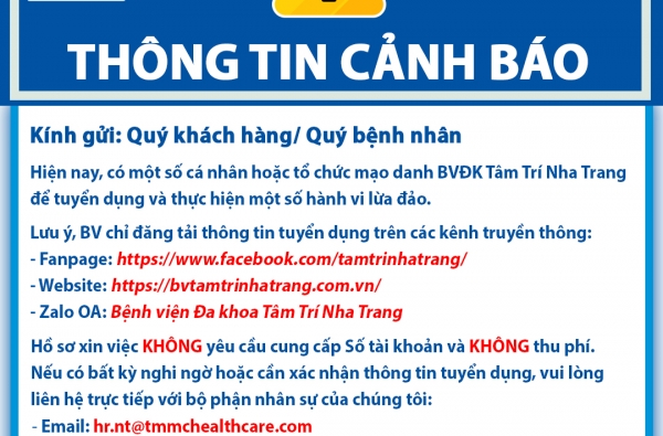 ❌ THÔNG TIN CẢNH BÁO❌