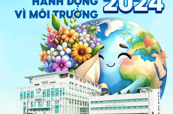 HƯỞNG ỨNG THÁNG HÀNH ĐỘNG VÌ MÔI TRƯỜNG NĂM 2024