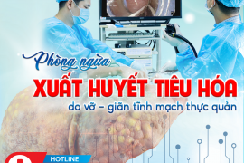 PHÒNG NGỪA XUẤT HUYẾT TIÊU HÓA DO VỠ GIÃN TĨNH MẠCH THỰC QUẢN