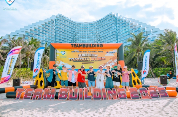CHÙM ẢNH SIÊU "NHIỆT" TỪ 2 ĐỢT CHƯƠNG TRÌNH TEAMBUILDING CỦA BVĐK TÂM TRÍ NHA TRANG