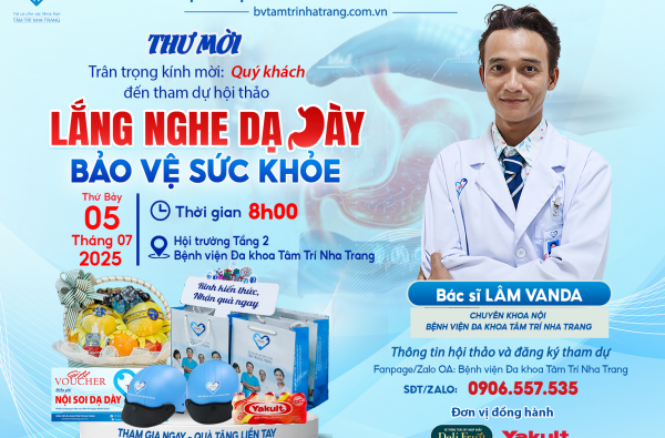 HỘI THẢO THÁNG 6: LẮNG NGHE DẠ DÀY – BẢO VỆ SỨC KHỎE