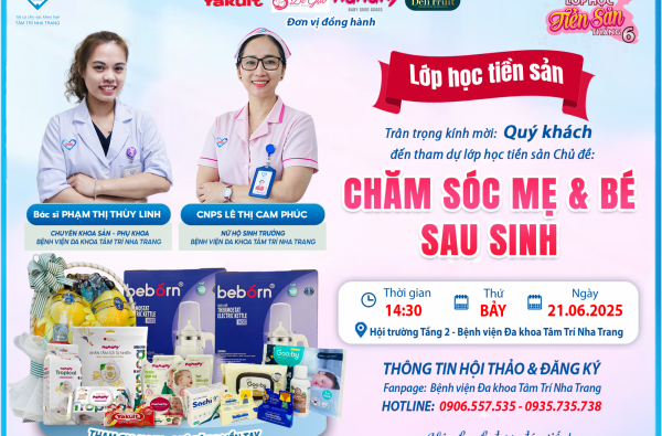 LỚP HỌC TIỀN SẢN THÁNG 6 DÀNH RIÊNG CHO “KHỐI MẸ BỈM NEWBIE” ĐÂY RỒI!