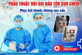 PHẪU THUẬT NỘI SOI BẢO TỒN SỤN CHÊM