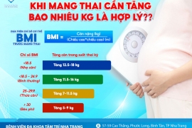 KHI MANG THAI CẦN TĂNG BAO NHIÊU KG LÀ HỢP LÝ??