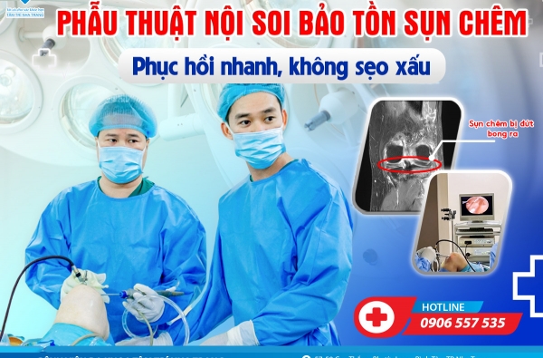 PHẪU THUẬT NỘI SOI BẢO TỒN SỤN CHÊM