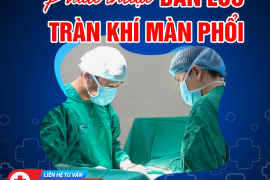 PHẪU THUẬT DẪN LƯU TRÀN KHÍ MÀNG PHỔI - SAU MỘT CHẤN THƯƠNG NGỰC BỊ BỎ QUÊN