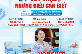 [KHÔNG THỂ BỎ LỠ], THAM DỰ HỘI THẢO – NHẬN NGAY CƠ HỘI ĐÁNH GIÁ CHỨC NĂNG THẬN!