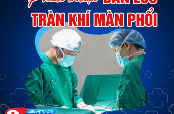 PHẪU THUẬT DẪN LƯU TRÀN KHÍ MÀNG PHỔI - SAU MỘT CHẤN THƯƠNG NGỰC BỊ BỎ QUÊN
