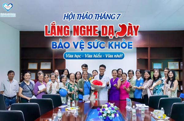 HỌP MẶT CUỐI TUẦN TẠI BVĐK TÂM TRÍ NHA TRANG VỚI CHỦ ĐỀ "LẮNG NGHE DẠ DÀY"