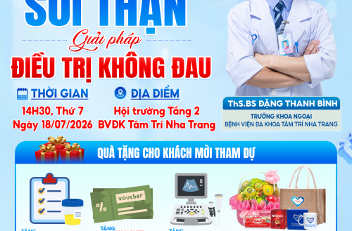 ĐẾN HỘI THẢO – MANG KIẾN THỨC VỀ, NHẬN THÊM QUÀ TẶNG SỨC KHỎE! 