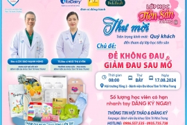 “ĐẺ KHÔNG ĐAU VÀ GIẢM ĐAU SAU MỔ”