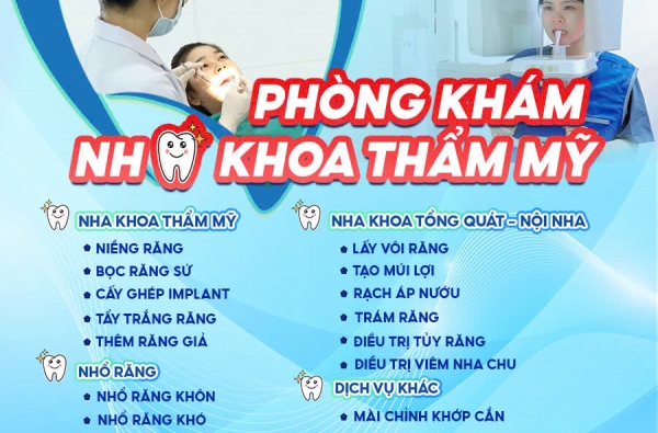 PHÒNG KHÁM NHA KHOA THẨM MỸ NHA TRANG - CHO NỤ CƯỜI TỎA SÁNG