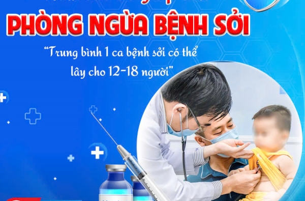 LÀM SAO ĐỂ GIÚP CON PHÒNG NGỪA BỆNH SỞI?