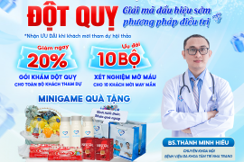 GIẢM 20% GÓI KHÁM ĐỘT QUỴ CHO KHÁCH THAM DỰ HỘI THẢO