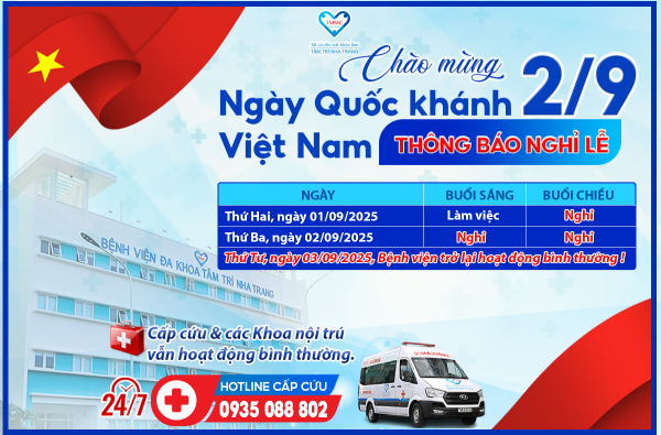THÔNG BÁO LỊCH NGHỈ LỄ QUỐC KHÁNH 2/9