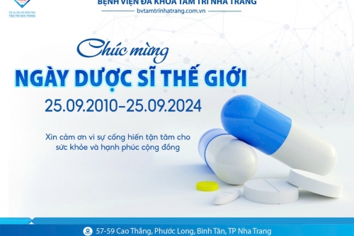 CHÚC MỪNG NGÀY DƯỢC SĨ THẾ GIỚI 25.09.2024