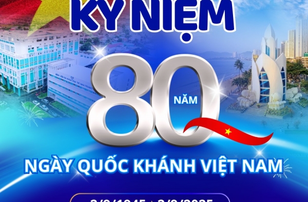Chào mừng 80 năm ngày Quốc khánh Việt Nam.