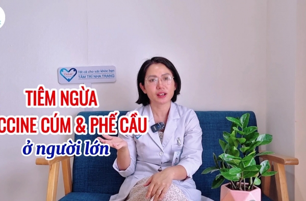 ​NGƯỜI TRƯỞNG THÀNH CÓ THỂ TIÊM VACCINE NGỪA CÚM VÀ PHẾ CẦU HAY KHÔNG?