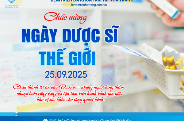CHÚC MỪNG NGÀY DƯỢC SĨ THẾ GIỚI 25.09.2025