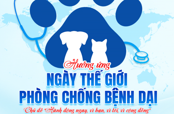 ​HƯỞNG ỨNG NGÀY THẾ GIỚI PHÒNG CHỐNG BỆNH DẠI 28/9