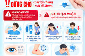  ĐÁI THÁO ĐƯỜNG: ĐỪNG CHỜ CÓ TRIỆU CHỨNG MỚI ĐI KHÁM!
