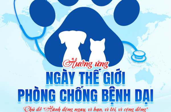 ​HƯỞNG ỨNG NGÀY THẾ GIỚI PHÒNG CHỐNG BỆNH DẠI 28.9