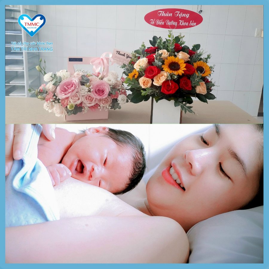 Hình ảnh Mẹ tròn Con vuông khi sinh tại BV Tâm Trí Nha Trang