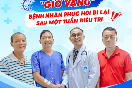 Đ.Ộ.T Q.U.Ỵ GIỜ VÀNG: KỊP THỜI C.Ấ.P C.Ứ.U, BỆNH NHÂN PHỤC HỒI ĐI LẠI SAU MỘT TUẦN ĐIỀU TRỊ
