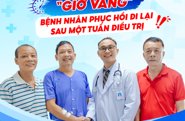 Đ.Ộ.T Q.U.Ỵ GIỜ VÀNG: KỊP THỜI C.Ấ.P C.Ứ.U, BỆNH NHÂN PHỤC HỒI ĐI LẠI SAU MỘT TUẦN ĐIỀU TRỊ