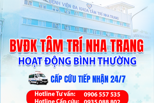 BVĐK TÂM TRÍ NHA TRANG DUY TRÌ HOẠT ĐỘNG BÌNH THƯỜNG SAU MƯA LŨ