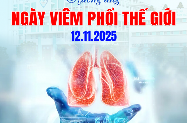 HƯỞNG ỨNG NGÀY VIÊM PHỔI THẾ GIỚI 12/11