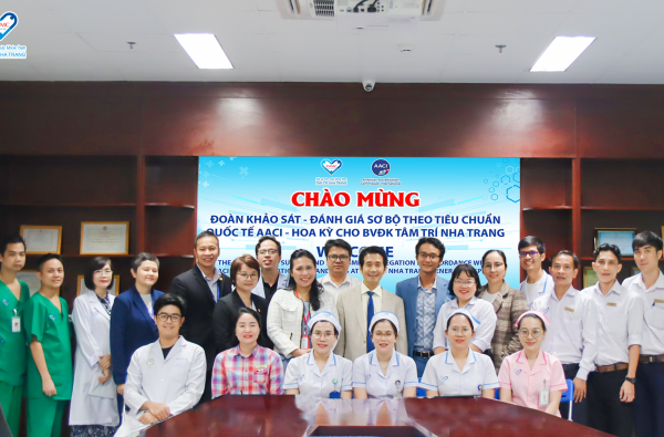 BVĐK TÂM TRÍ NHA TRANG THỰC HIỆN KHẢO SÁT TIỀN KIỂM ĐỊNH THEO TIÊU CHUẨN AACI (HOA KỲ)