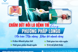 CHẤM DỨT NỖI LO TRĨ - AN TOÀN , NHẸ NHÀNG, HỒI PHỤC NHANH